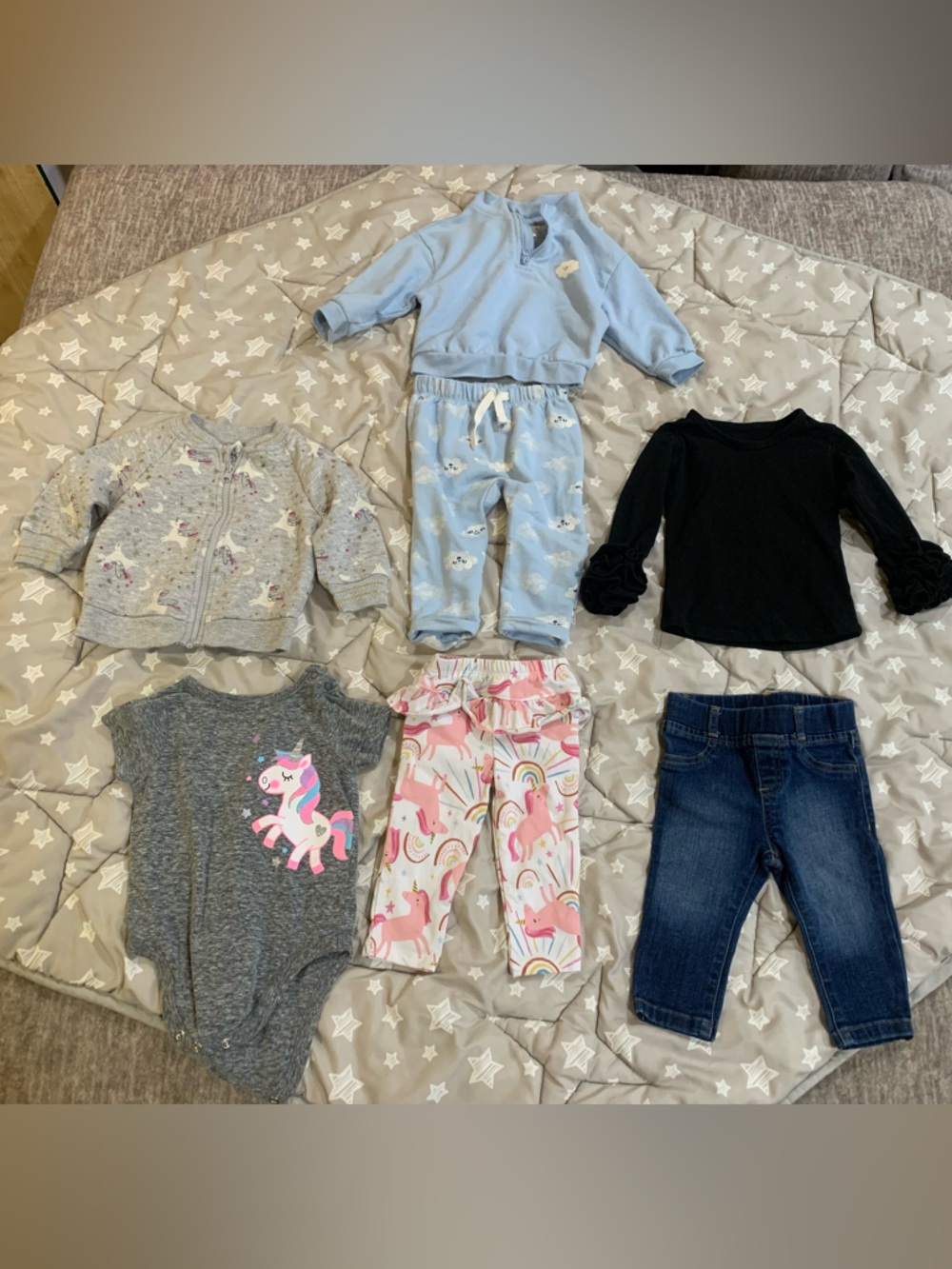 Baby Girl 6-9 Months 11 Piece Fall/Winter Bundle - Picture 3 of 3